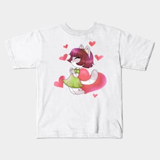 Cute love cat Kids T-Shirt